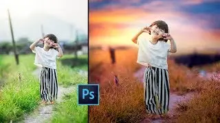 Photoshop CC Tutorial: Dramatic Outdoor Photo Editing