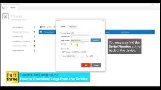 Device Configuration to Time Recorder via LAN - Touchlink Time Recorder Software Tutorial