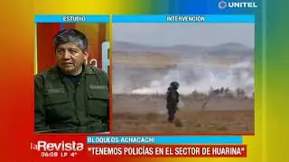 La Policía afirma que tenía denuncia de que pobladores de Achacachi trasladaban armas