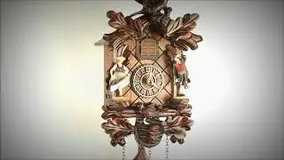 Часы с кукушкой Trenkle 385 QM HZZG мелодия бой