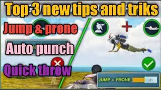 Top 3 New Best Tips & Trick In 2021 (PUBG MOBILE) Pro Guide Tutorial From Noob To Pro...