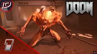 DOOM 2016 (Русская озвучка) Прохождение без комментариев - Часть 1