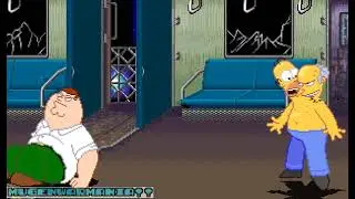 M.U.G.E.N. (PC) HOMER SIMPSON vs PETER GRIFFIN
