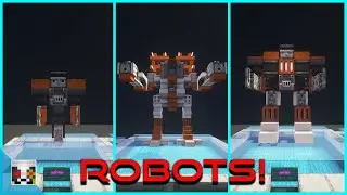 10+ Cyberpunk Robot Build Ideas in Minecraft