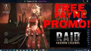 Free Epic Champion in RAID:Shadow Legend!! New Promo code!!