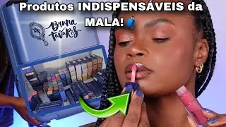 Lots of SHINE✨, Gloss 💄 and doll-like EYELASHES! I finished packing Bruna Tavares' suitcase | PAR...