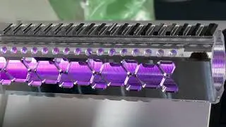 Yida's MT-900｜ 8-axis Mill-Turn Center Making a handguard｜奕達精機｜MT-900 多軸機｜加工影片