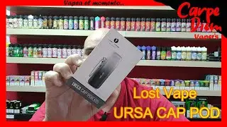 Lost vape Ursa Cap POD / Discreto y con cadenita!!!
