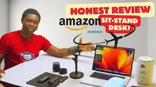 MY SIT STAND DESK ORDERED FROM AMAZON. HOW LONG DID IT TAKE & MY HONEST REVIEW
