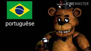 Freddy Sing fnaf song diferentes lenguajes 🐻🐇🐔🐶
