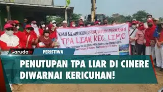 Heboh! Penutupan TPA Liar di Kawasan CInere Diwarnai Kericuhan