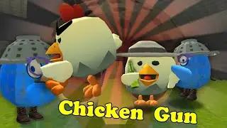 ВЫЖИВАНИЕ В ПОДВАЛЕ ГНОМОВ В ЧИКЕН ГАН(CHICKEN GUN)!СКЕТЧ НУБОВ 6 *подземелье страха*
