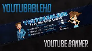 Revenge 2D Speed Art: @Youtubable Banner