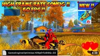 Free  Fire Lag Fix config file | 60 Fps unlocked | new OB32 config file
