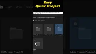 How do I start a new project in Premiere Pro 2023?#premierepro #videoeditingcareer #videoediting