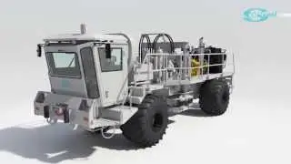 Nomad 65 Neo, all-terrain seismic vibrator - Sercel