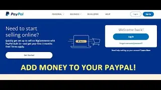 PayPal 2021 - *Transfer money from your bank, to your PayPal account when you run low.