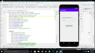 how to create login Scrin in android studio?login scrin android studio?