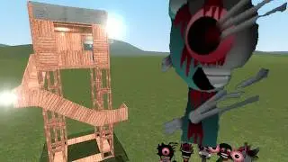 Nightmare Sprunki Sky Phase 7 Vs Tower in Gmod