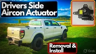 Ford Ranger Noise Behind Dash,  AIRCON Actuator Removal & Install