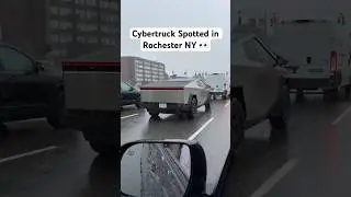 Cybertruck Spotted in Rochester NY… #shorts #cybertruck