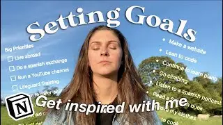 Set Goals With Me using NOTION ~ How to Set Goals for Students
