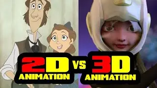2D ANIMATION VS 3D ANIMATION