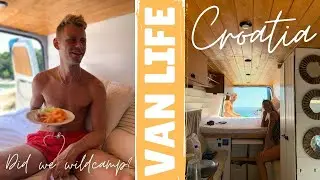 Is it Legal and Possible to Wild Camp in Croatia? VAN LIFE EUROPE ROAD TRIP / PARK4NIGHT CROATIA