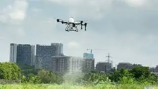 INNLOI DIY H1500 20L 20kg Quad Spraying pesticides Spreading seed particles Agricultural