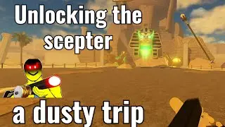 Roblox a dusty trip unlocking the new scepter