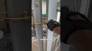 Установка дверной конструкции высотой 2850мм