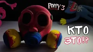 Лепим Противогаз Poppy play time chapter 3 из пластилина | КТО ЭТО?! 😨