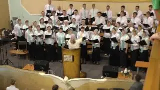 01 Из шума улиц и дорог, пришли мы в дом молитвы, хор ОЦХВЕ Пермь, 08.10.2016 HD