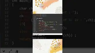 C program to reverse the case of input character // C programming // C tutorials