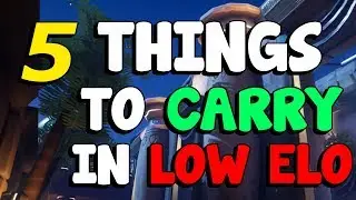 5 Things To CARRY YOUR TEAM in Low Elo (Bronze Silver Gold Plat Climbing Tips - Overwatch Season 10)