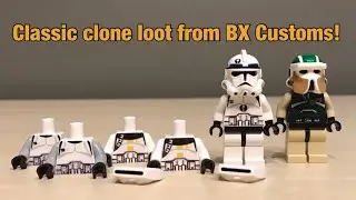 More Classic LEGO Clone loot from BX Customs! 327th specialist, prototype AT-RT driver and more!