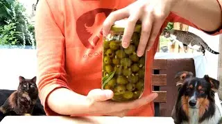 🫒 MARINATED OLIVES WITH HERBS AND GARLIC 🫒 ⎮ MAKING A CABBAGE PARK 🥦❤️
