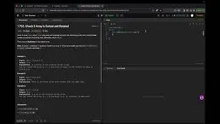 [LeetCode-1752]Check if Array Is Sorted and Rotated