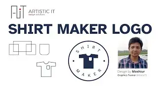 How to Make A Shirt Maker logo in adobe illustrator