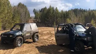 Suzuki Escudo off-road time! ГРЯЗЬ! ЛУЖИ!