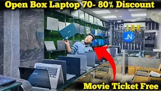 Open Box laptop 70 - 80% discount | Movie Ticket Free With Company Warranty