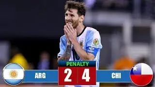 Argеntinа vs Chіlе (Pen 2-4) Highlights & Goals | Resumen y Goles