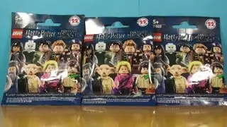 Распаковка LEGO мини фигурок Гарри Поттер