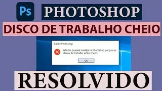 Disco de Trabalho Cheio - RESOLVIDO