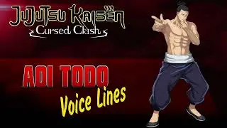 Jujutsu Kaisen: Cursed Clash - Aoi Todo ENGLISH / JAPANESE Voice Sounds