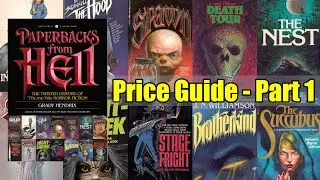 Paperbacks From Hell - Price Guide - Part 1 - What Are These Classic Horror Books Worth Today?