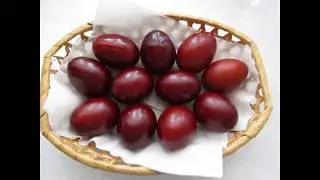 Как я крашу ЯЙЦА ЛУКОВОЙ ШЕЛУХОЙ на Пасху!Самый ПРОСТОЙ и БЮДЖЕТНЫЙ способ!!!