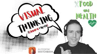 🎨 VISUAL THINKING (timelapse) about 🍽 🟢 FOOD and HEALTH 🟢 🏋🏻. NATURAL SCIENCE 🇬🇧. (BILINGÜE INGLÉS)