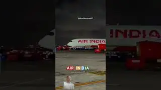 Air India ready fordeparture #airindia #FlyAI #airbus #aviation #airport #subscribe#shorts #fypviral