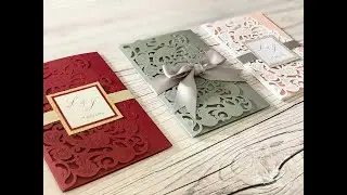 How To Make Wedding Invitations - 3 different ideas